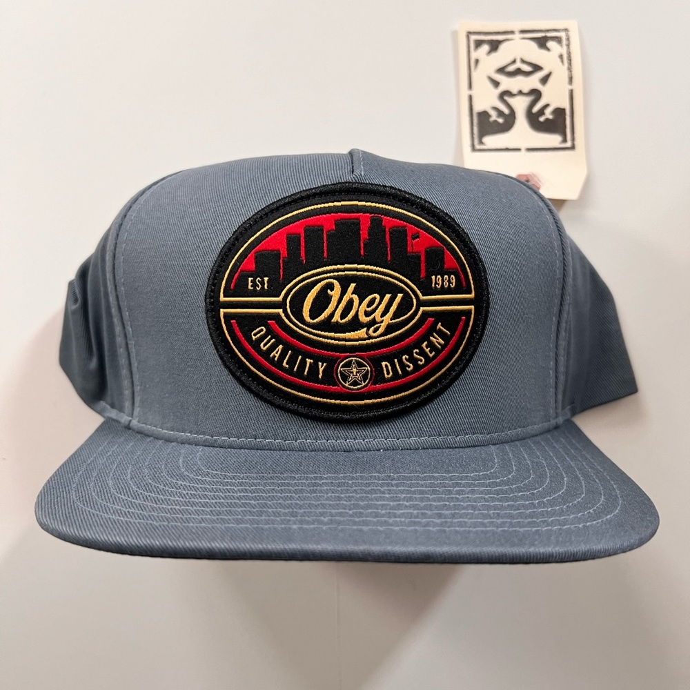 Obey Hat - Quality Dissent - Blue